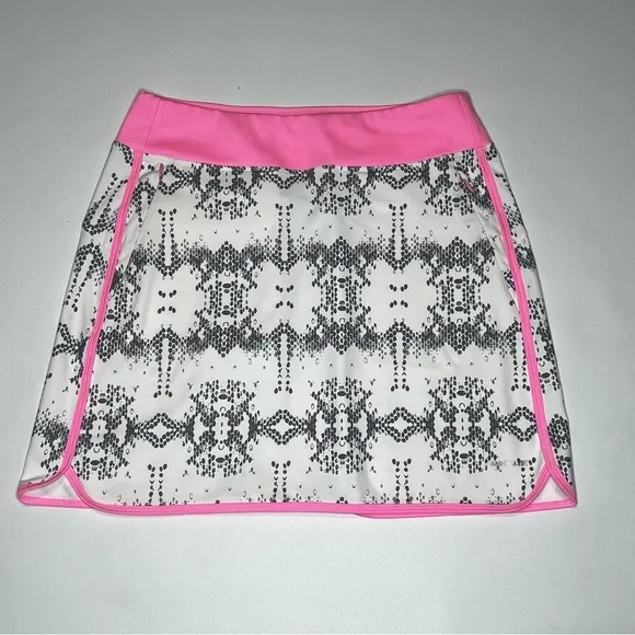 Annika Collection Womens Hot Pink Polo & SKIRT Set Medium - Picture 14 of 16